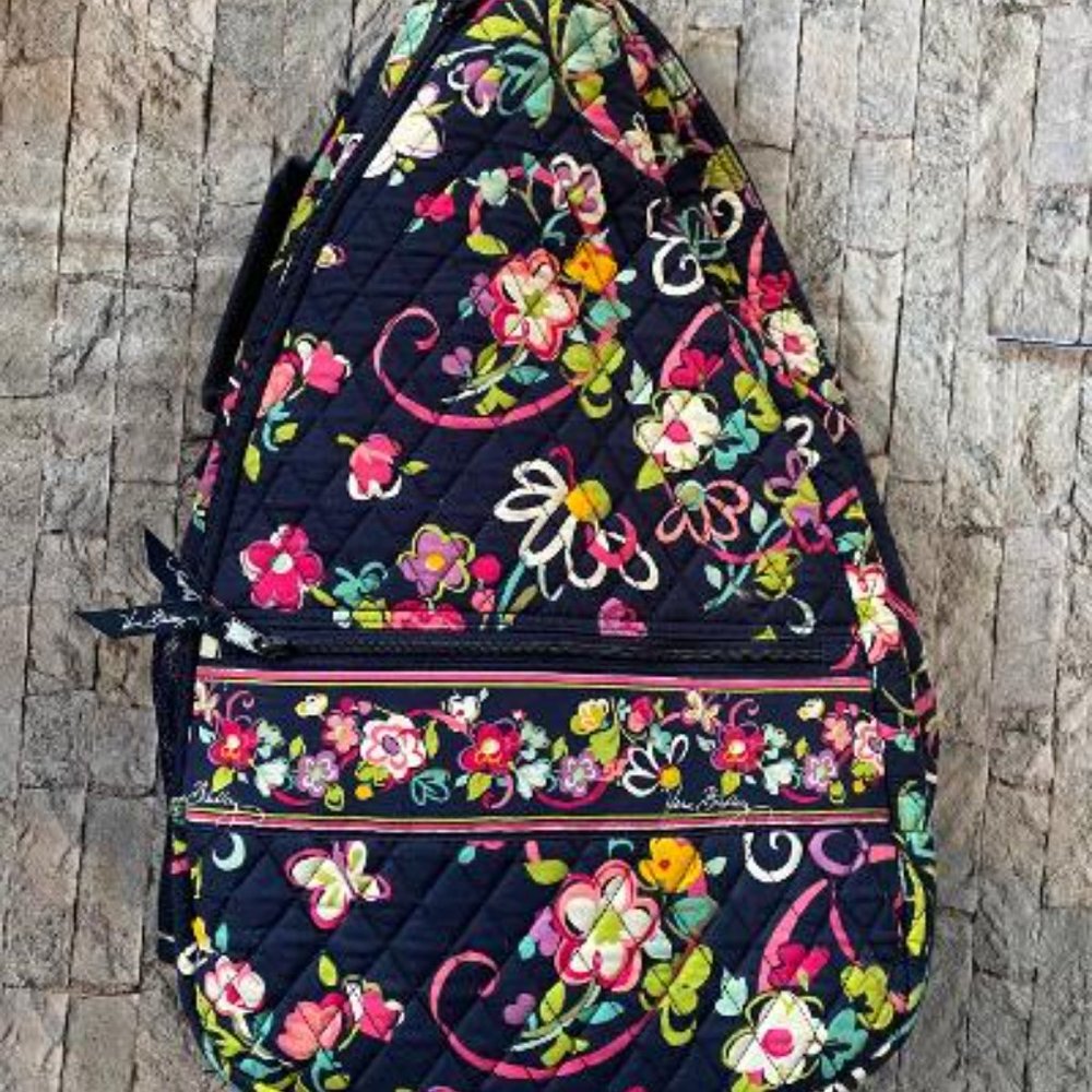 Vera Bradley tennis slingback in "Ribbon" pattern